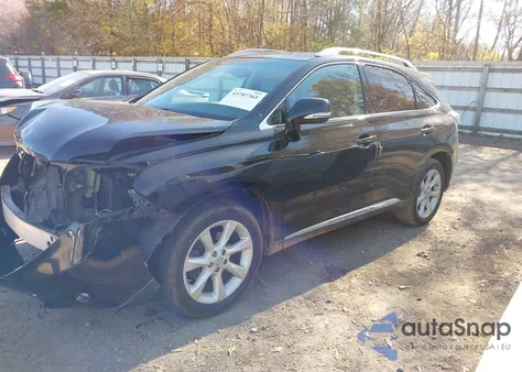 2012 Lexus Rx 350 z USA, uszkodzony, nr VIN 2T2ZK1BA0CC078782